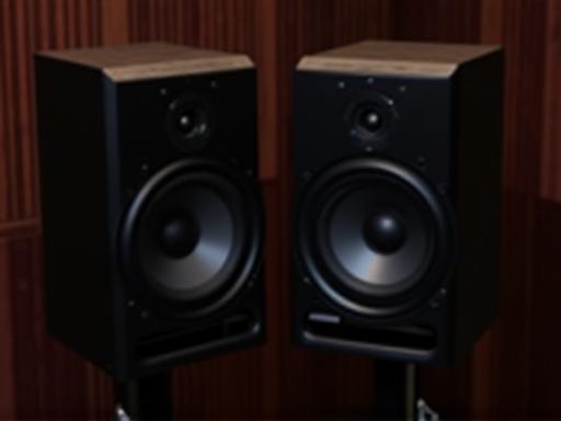 Studio monitor speakers
